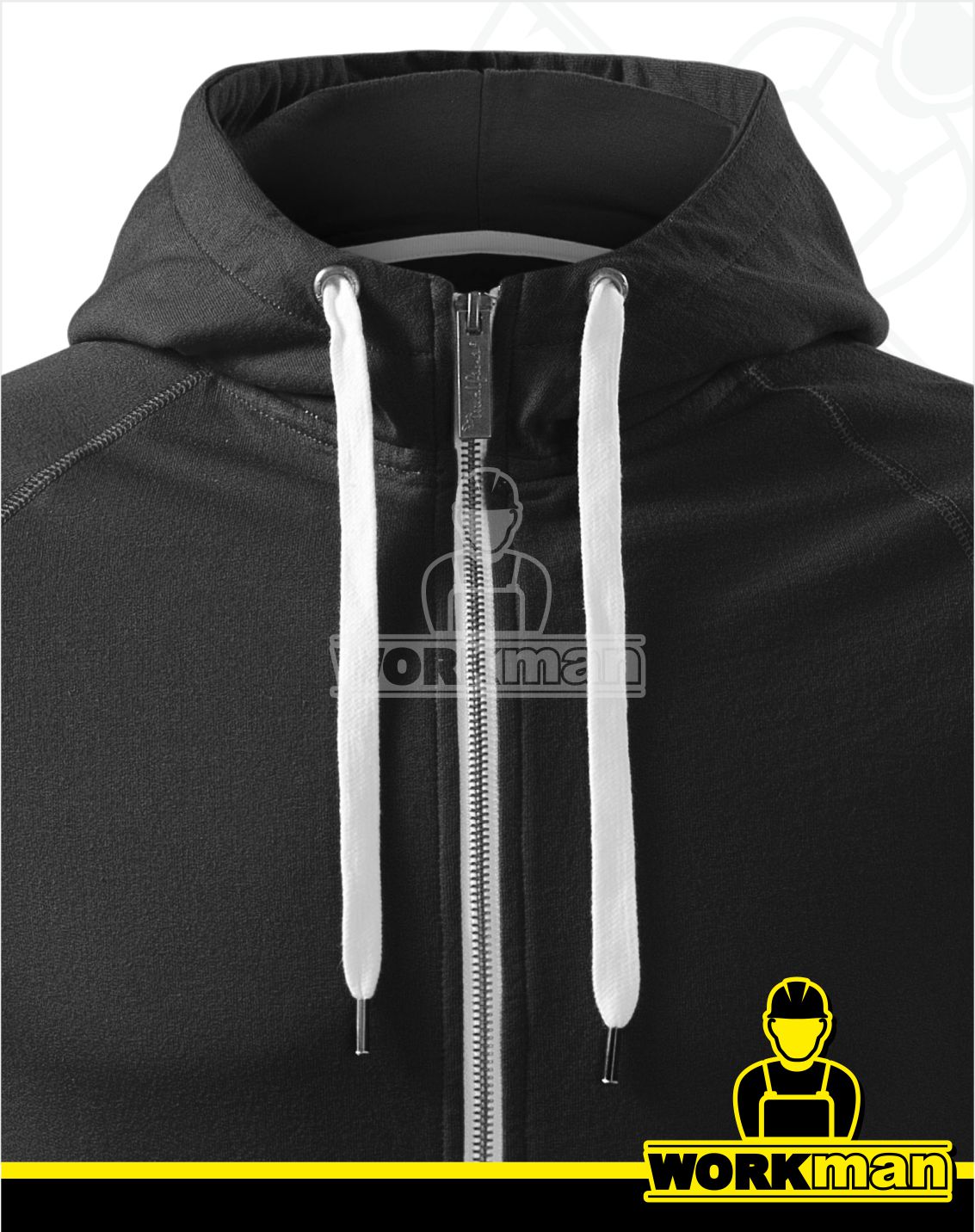 Pánska mikina VOYAGE Malfini Premium čierna