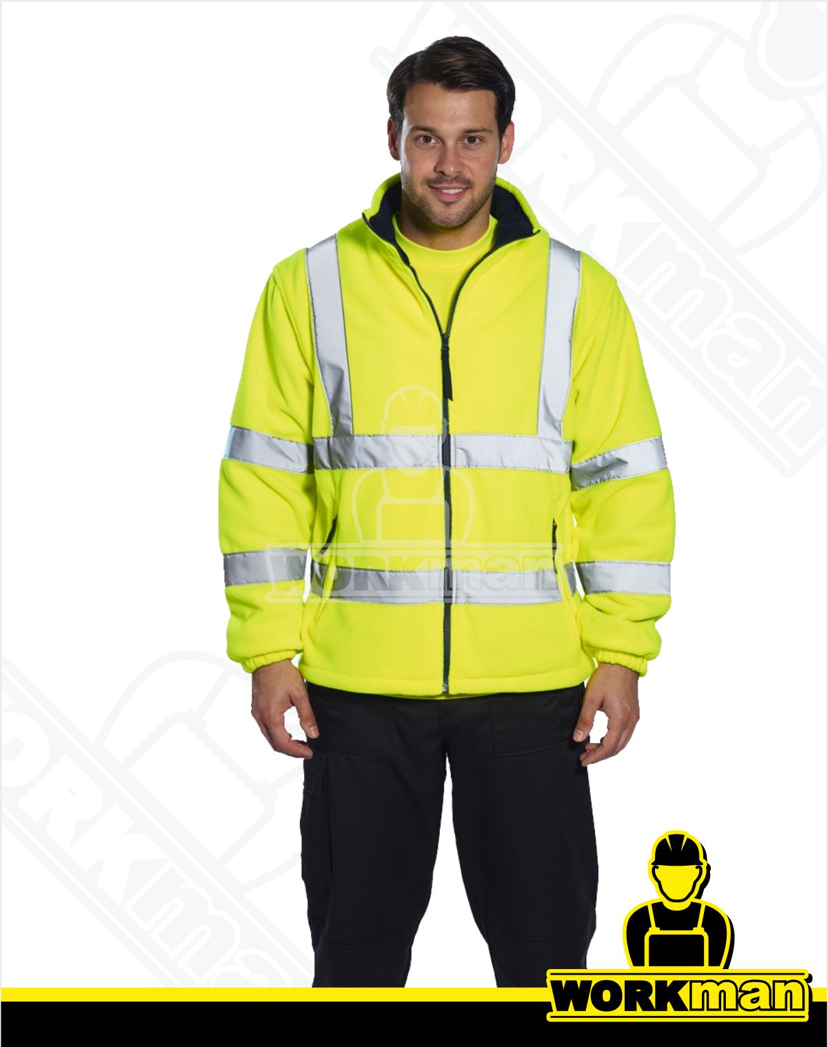 Reflexná fleece bunda F300 Portwest