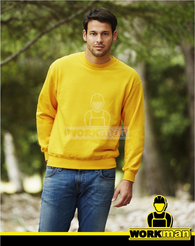 Pánská mikina CLASSIC SET-IN SWEAT Fruit of the Loom