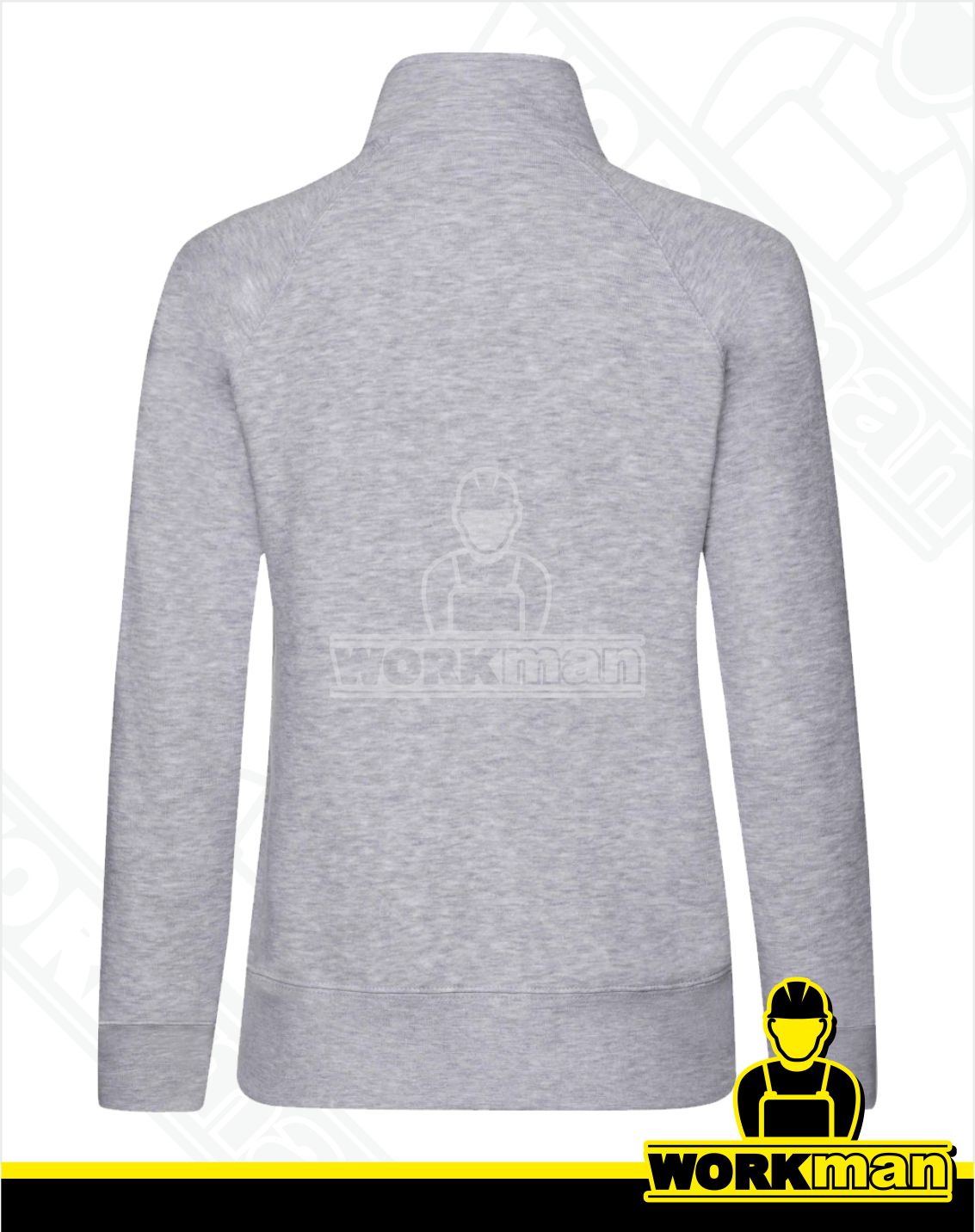 Dámská mikina LADY-FIT PREMIUM SWEAT JACKET Fruit of the Loom