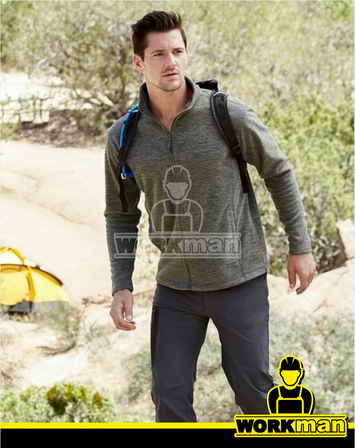 Pánská fleecová mikina ACTIVE MELANGE Stedman 