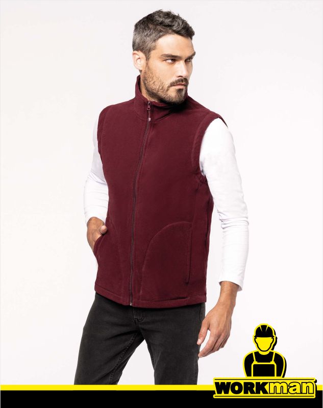 Pánská fleecová vesta LUCA Kariban :