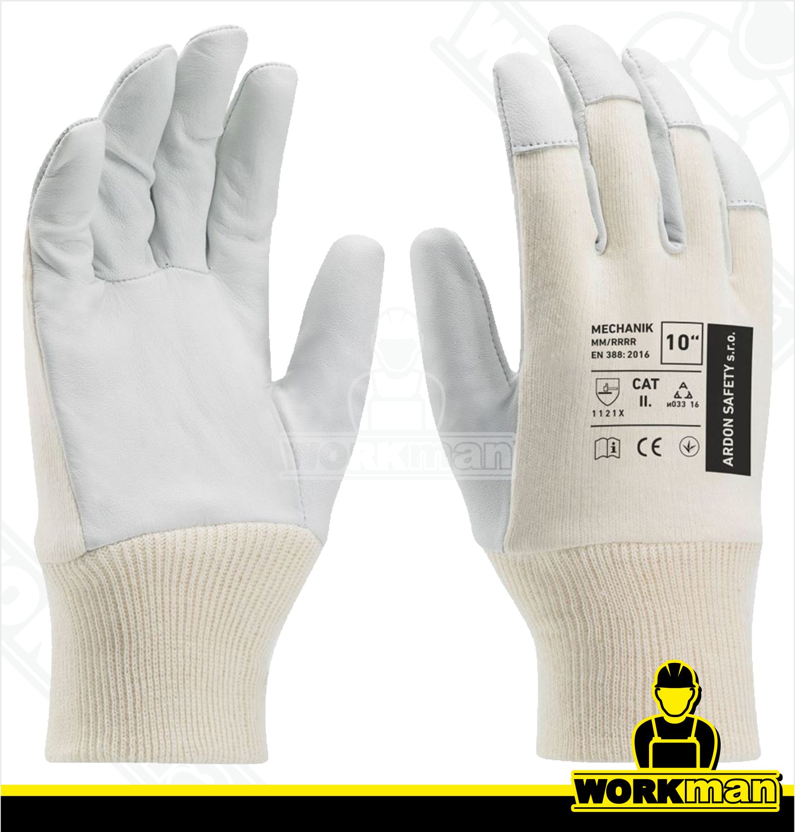 Kombinované pracovné rukavice MECHANIK Ardon