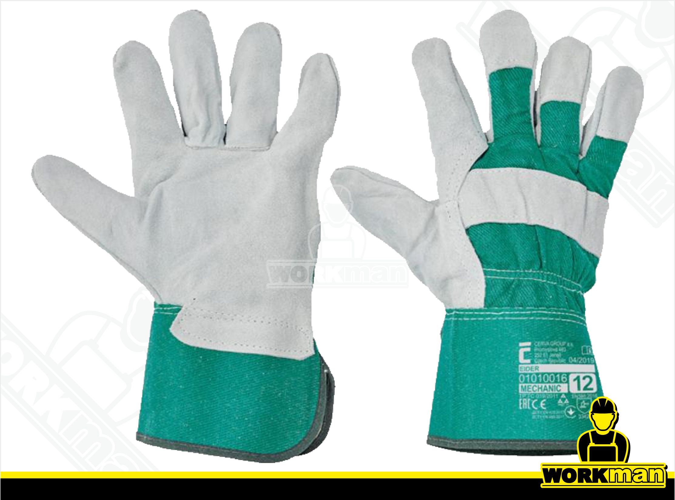 Kombinované pracovné rukavice EIDER Červa