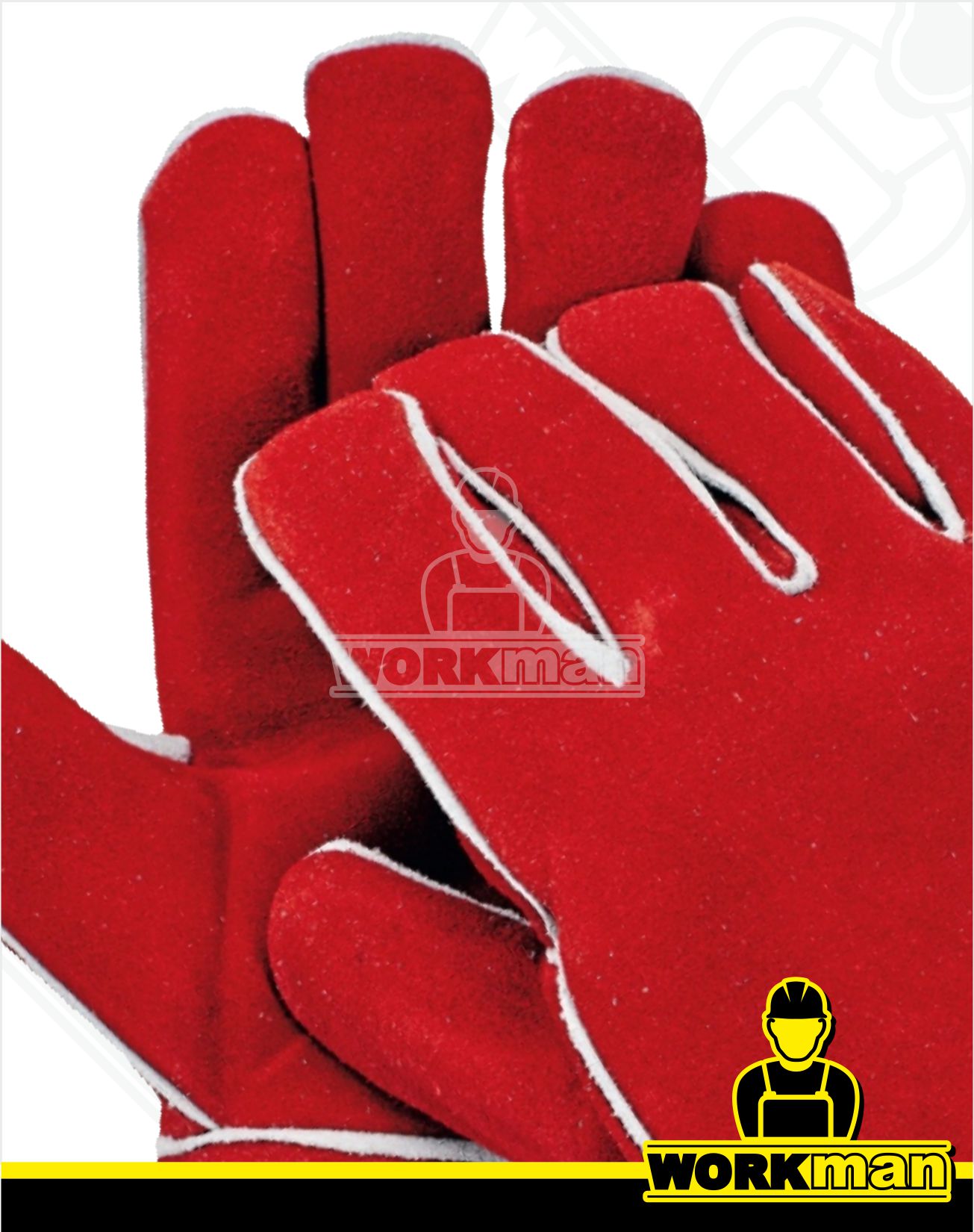 Zváračské pracovné rukavice PUGNAX RED Freehand