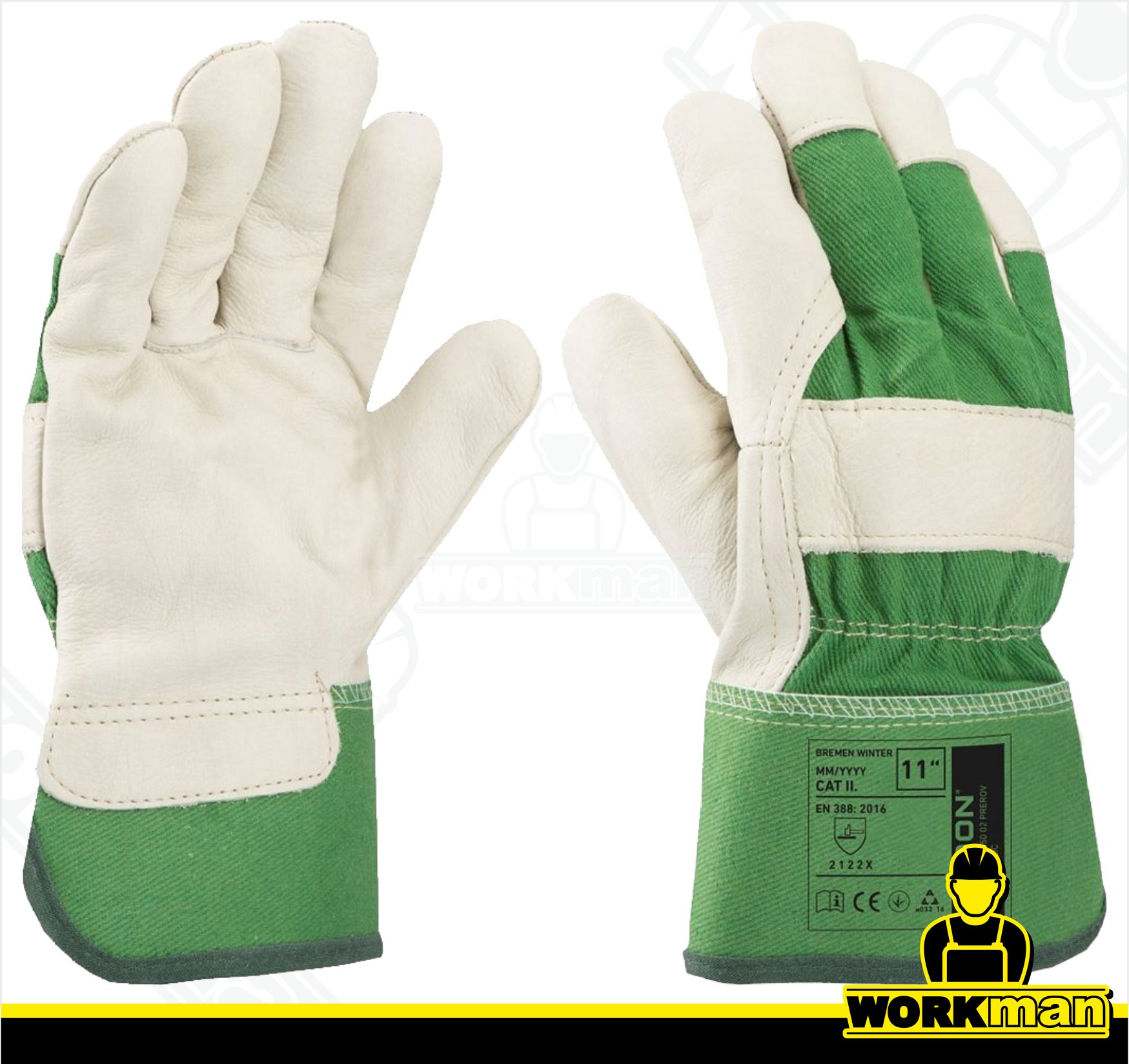 Zateplené kombinované rukavice BREMENN WINTER Ardon -