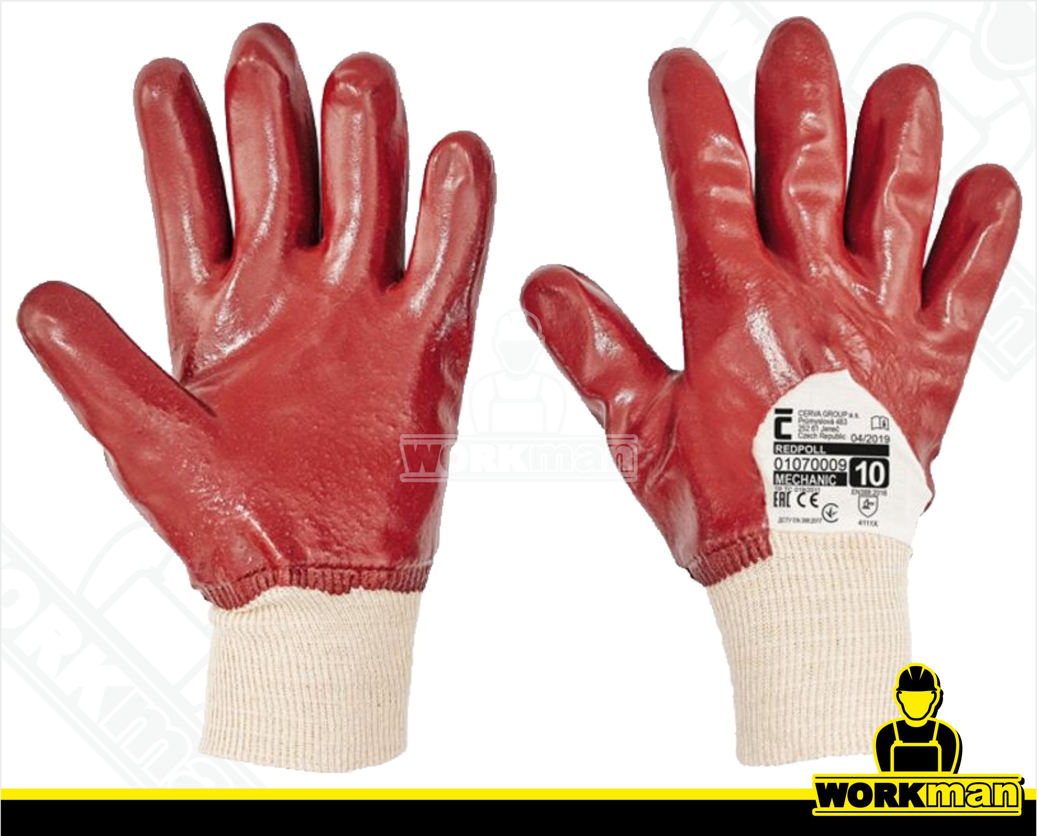 Povrstvené rukavice REDPOLL Červa