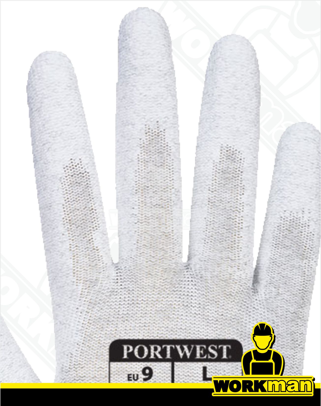 Povrstvené antistatické rukavice A199 ESD Portwest