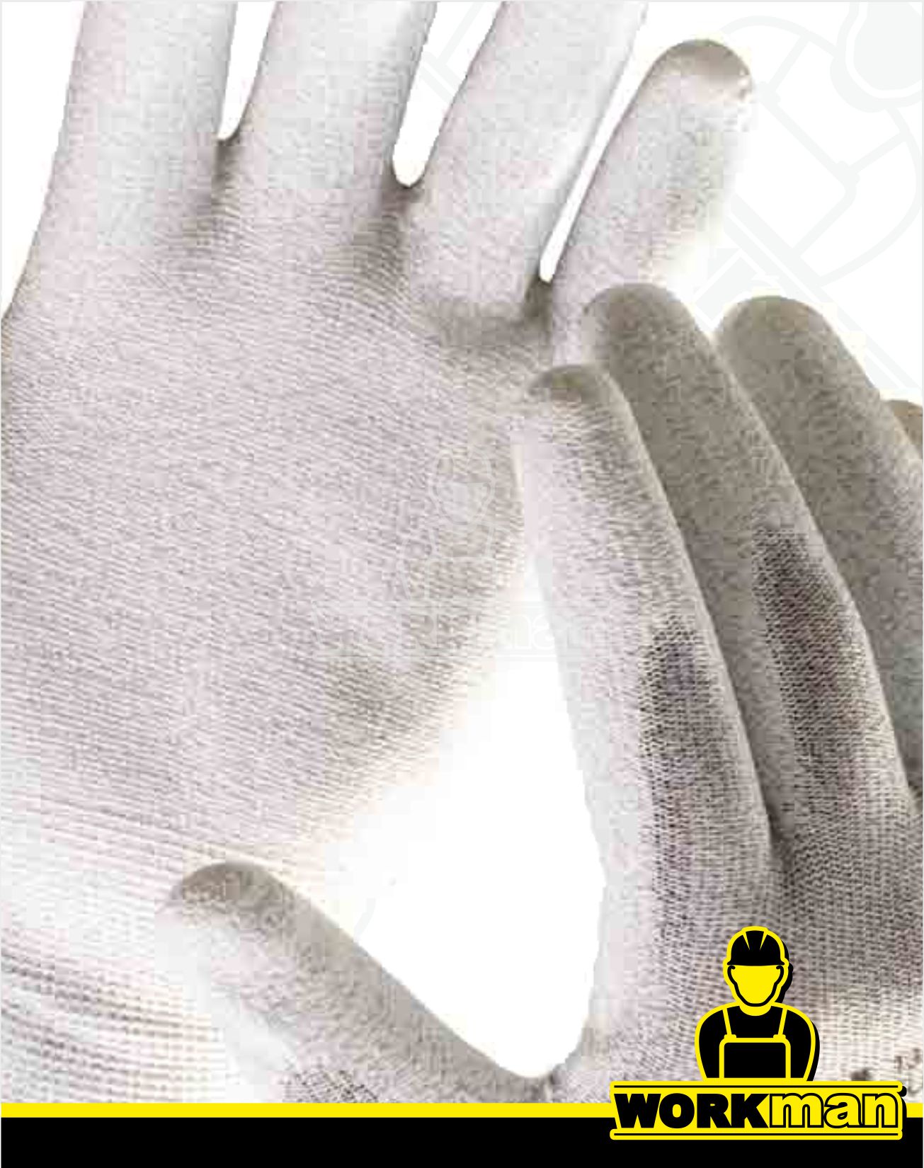 Povrstvené antistatické rukavice FLICKER ESD Červa