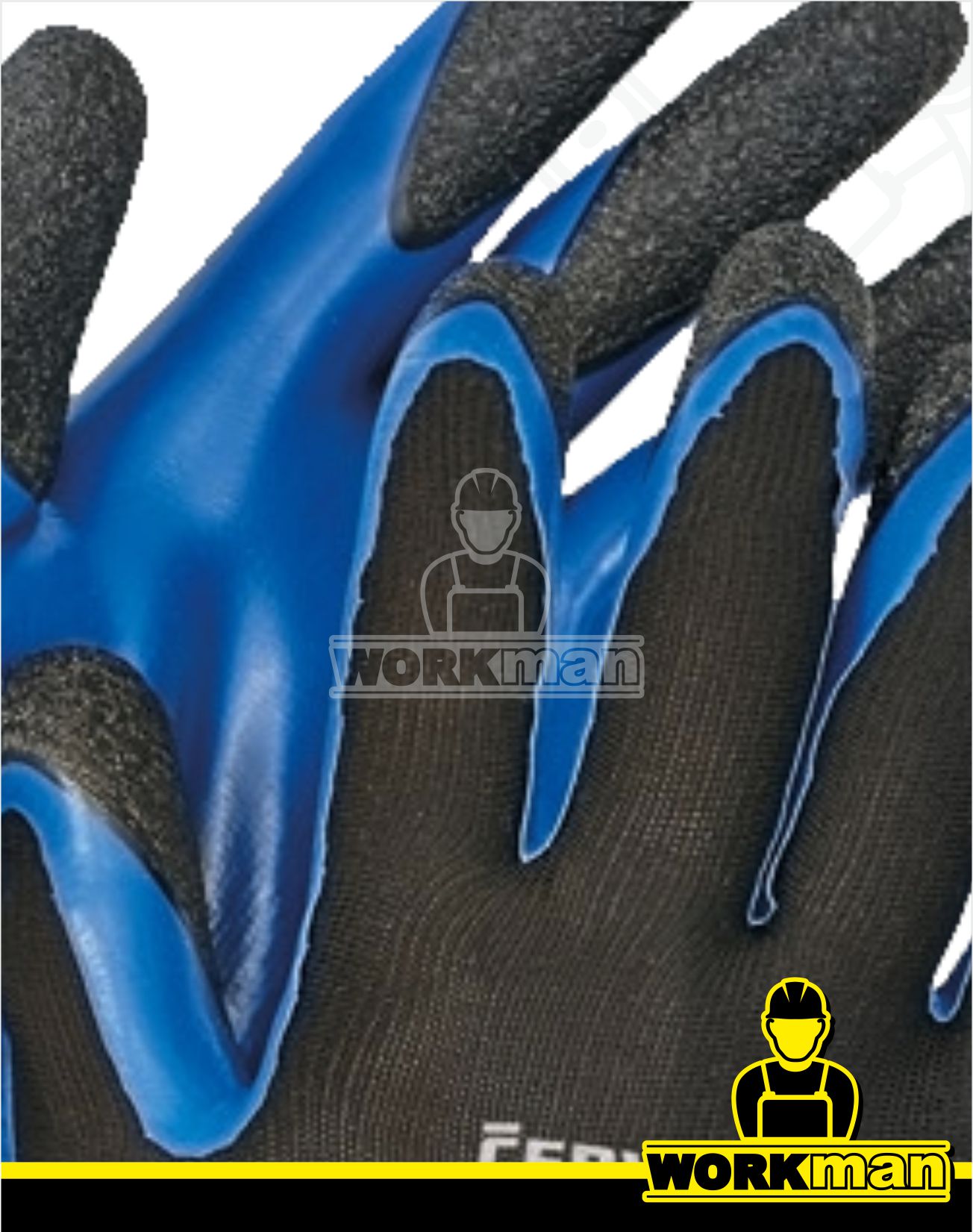 Povrstvené pracovné rukavice GARRULUS Červa