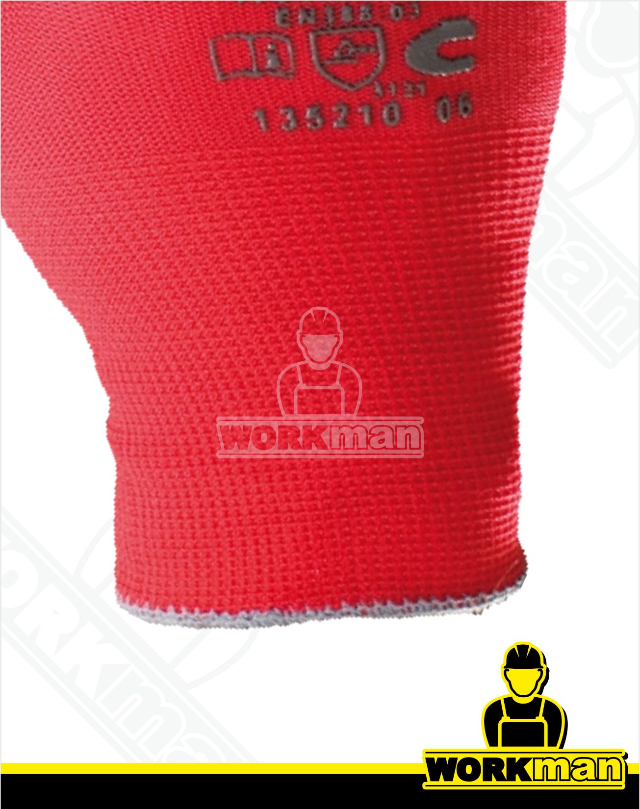 Povrstvené pracovné rukavice HORNBILL Červa