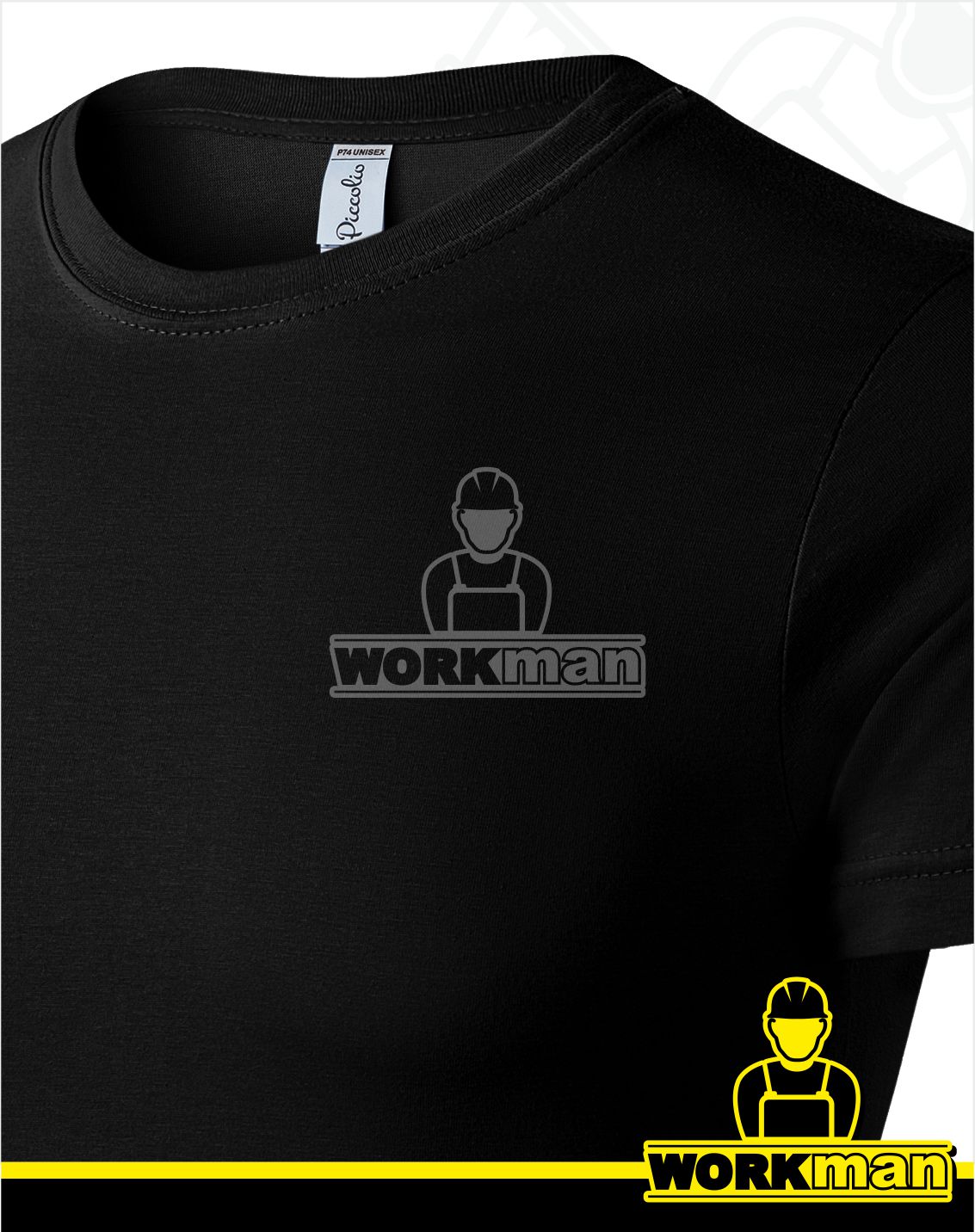 Unisex tričko PEAK Piccolio čierna