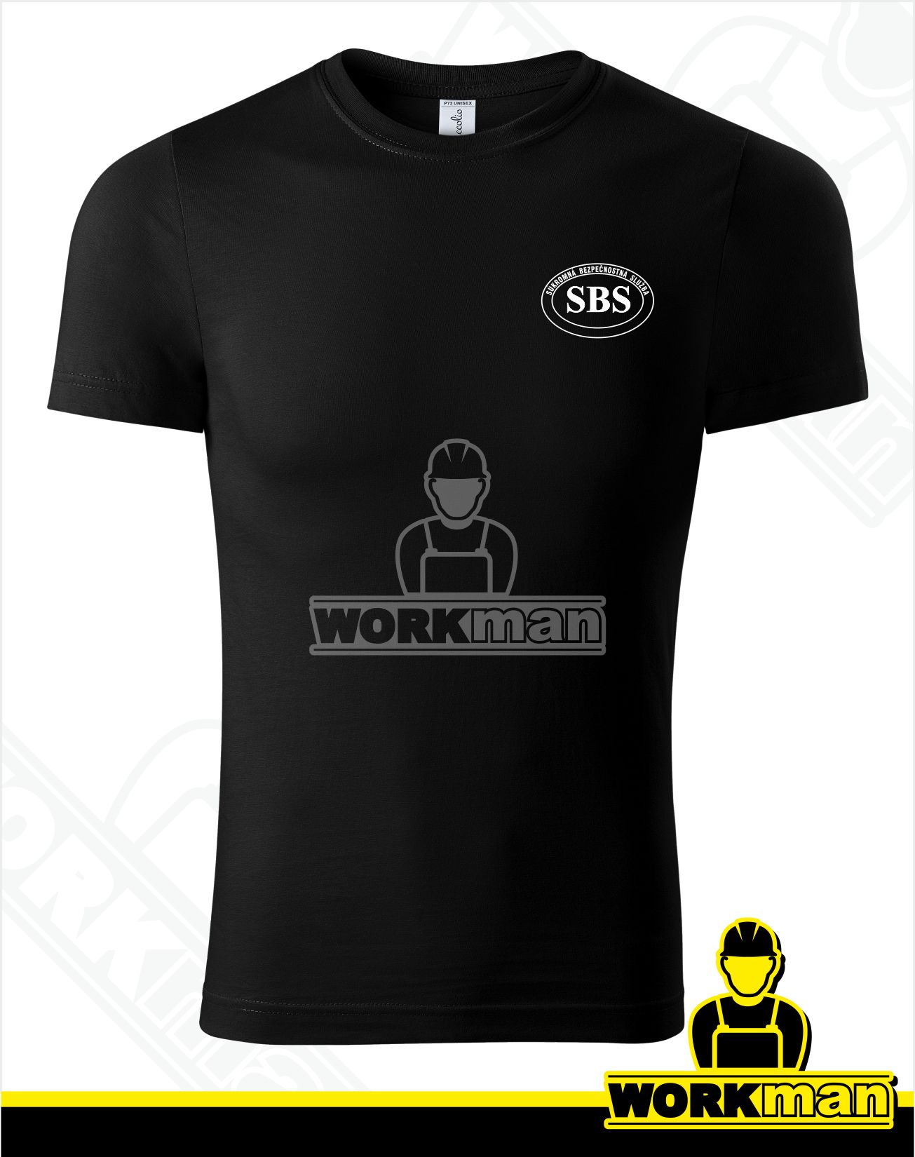 Tričko SBS-SECURITY 150g