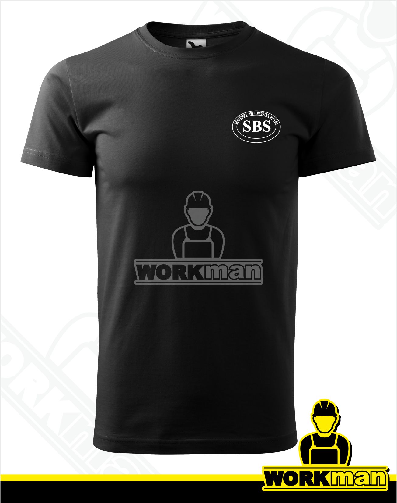 Tričko SBS-SECURITY 200g