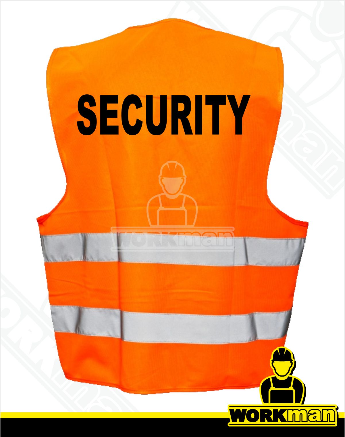Reflexná vesta UNI SECURITY Červa
