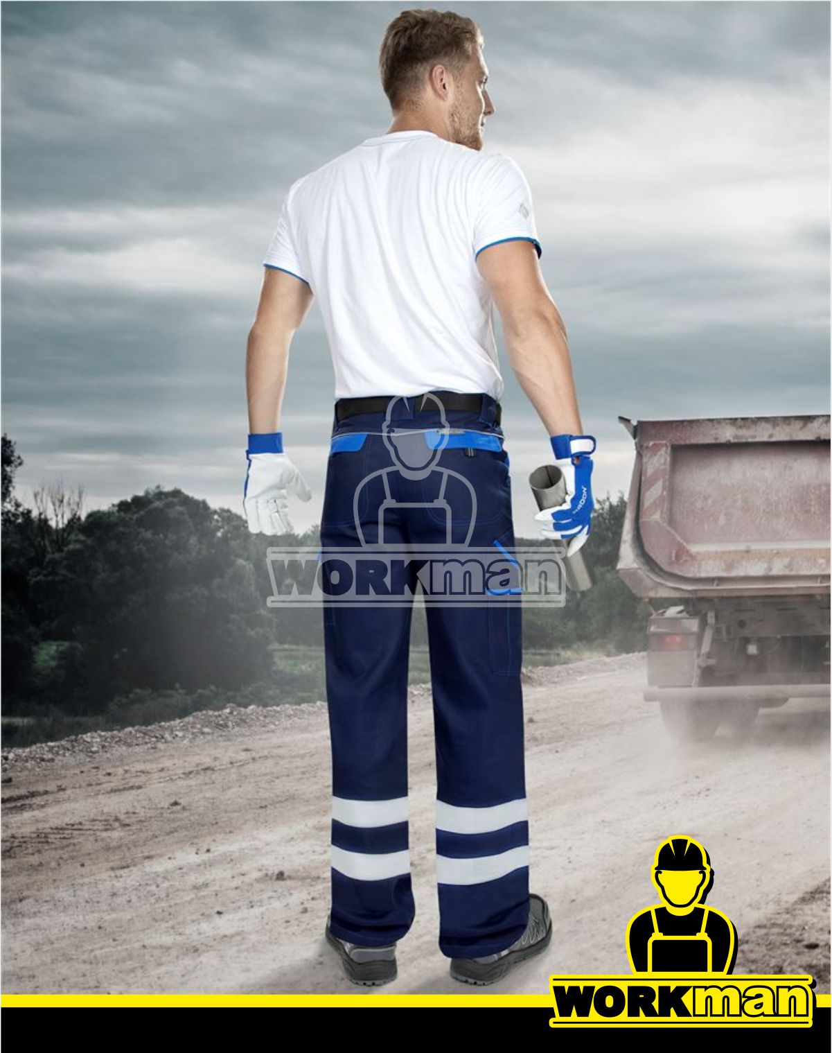 Reflexné montérkové nohavice COOL TREND do pása Ardon