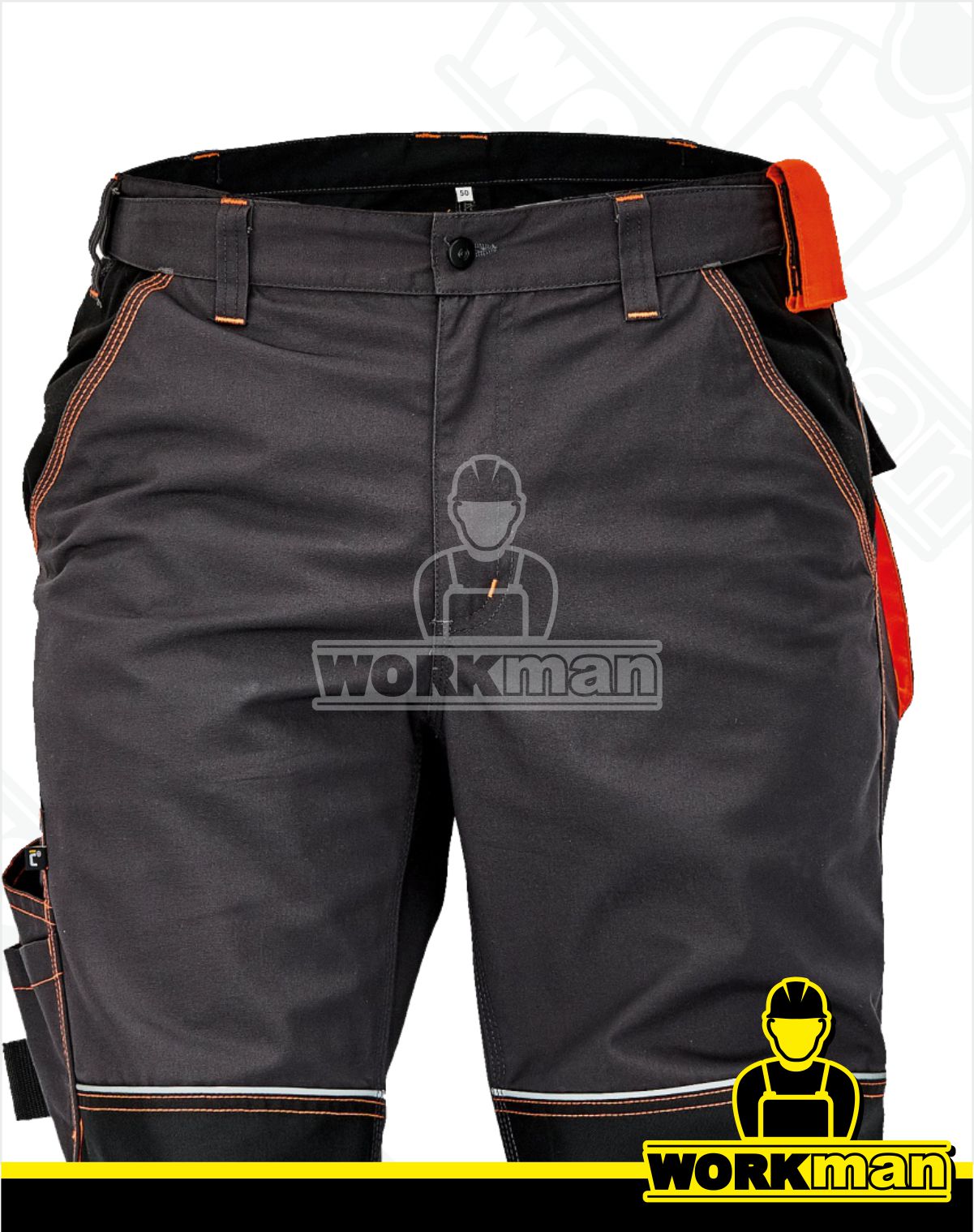 Montérkové nohavice KNOXFIELD do pása Červa