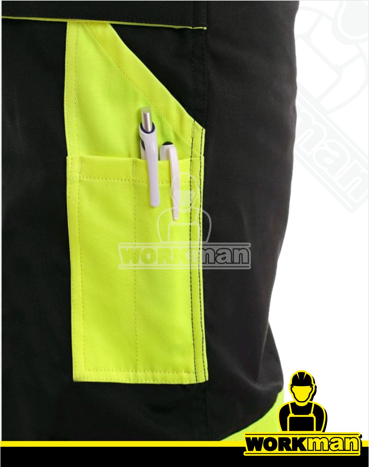 Zateplené montérkové nohavice SIRIUS BRIGHTON do pása Cxs