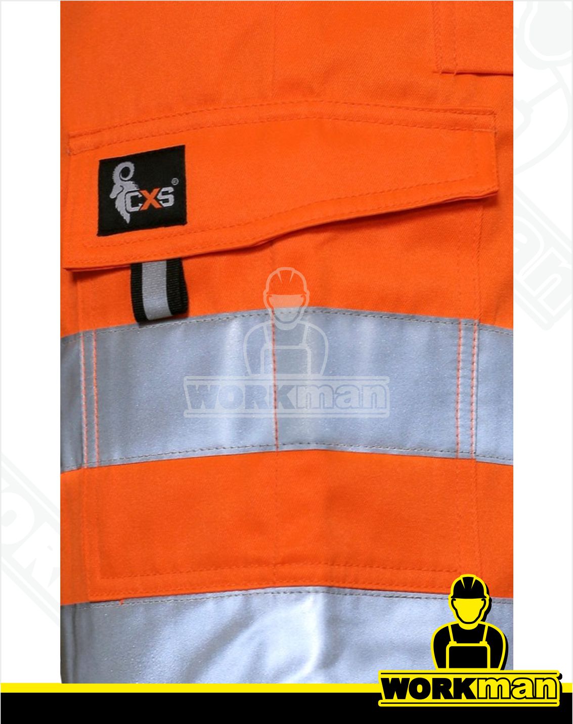 Reflexné montérkové kraťasy NORWICH Cxs