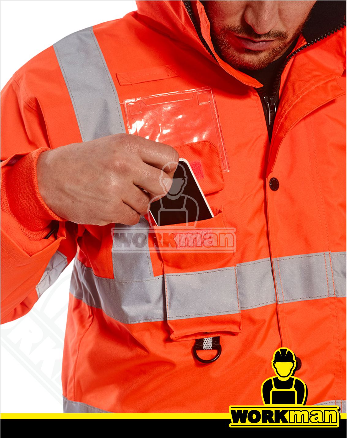 Zateplená reflexná bunda Hi-vis TRAFFIC RT27 7v1 Portwest