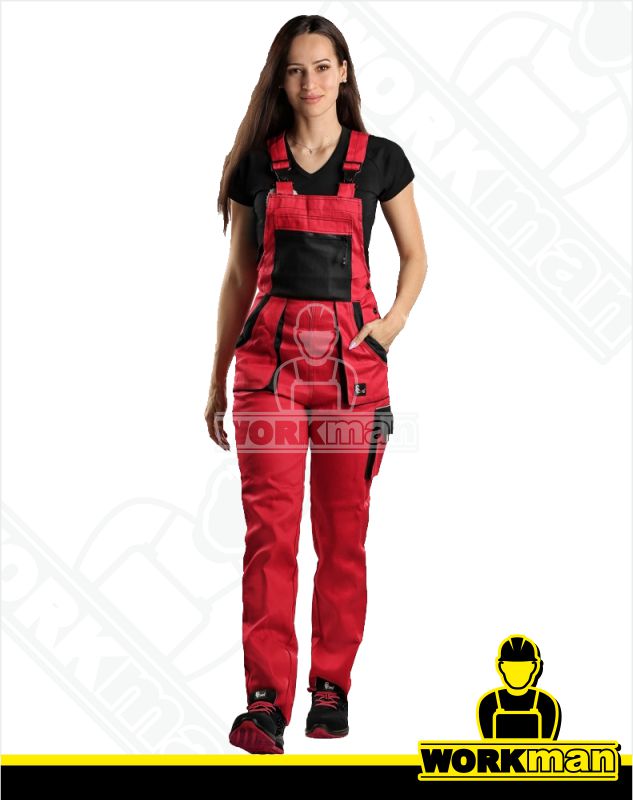 Dámske montérkové nohavice LUXY SABINA s náprsenkou Cxs