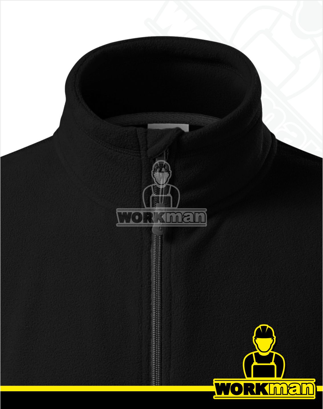 Pánska fleece bunda FROSTY Malfini čierna