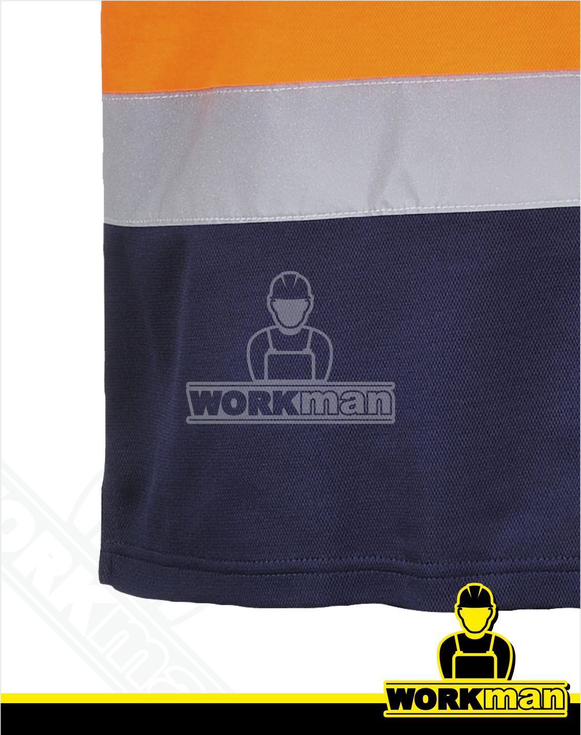 Reflexná polokošeľa COTTON COMFORT s174 Portwest