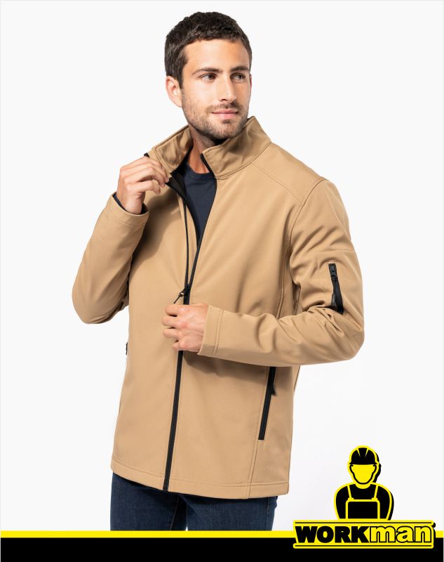 Pánska softshellová bunda K401 Kariban