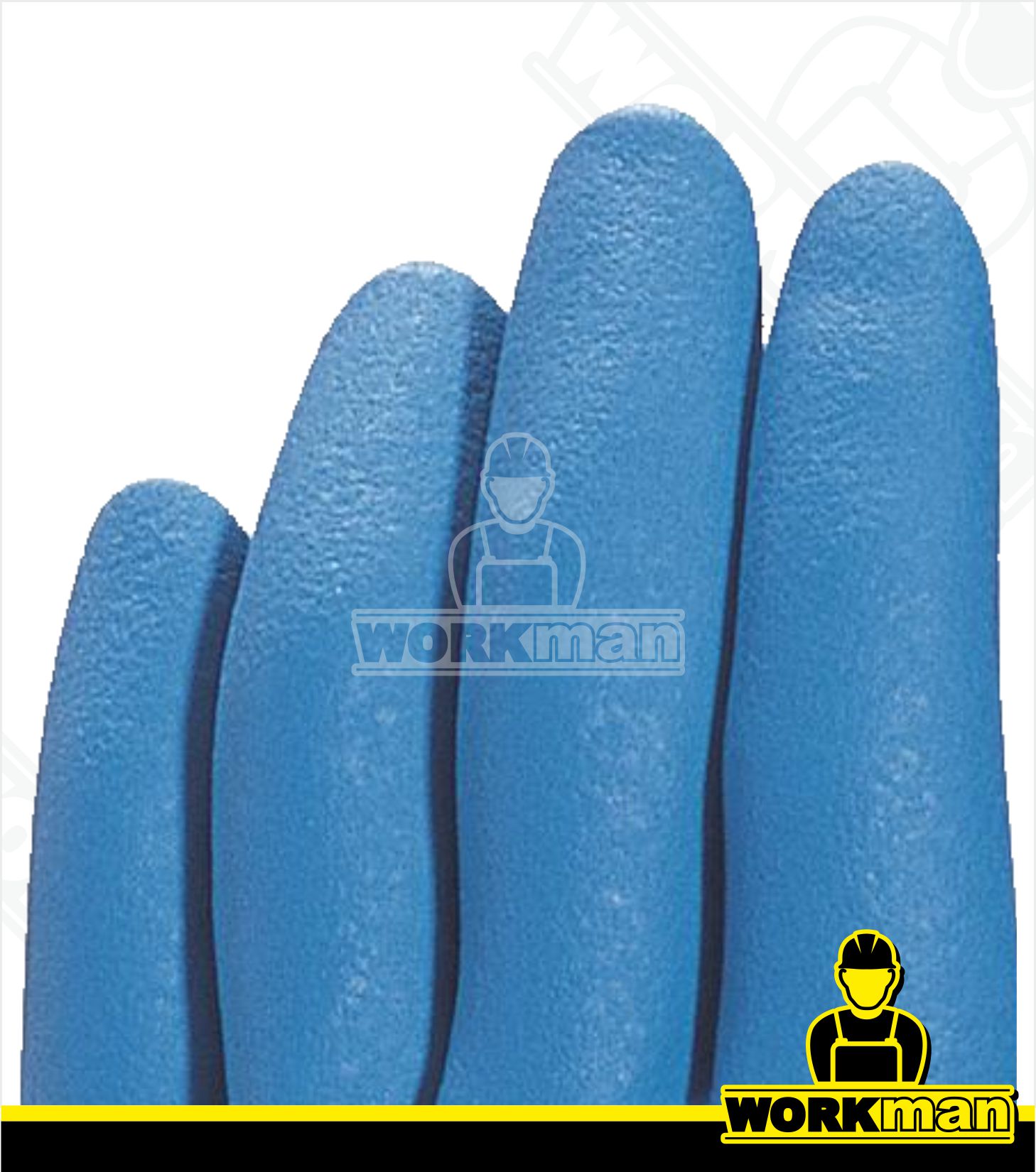 Rukavice z prírodného latexu s bavlneným vločkovaním VE440 Deltaplus