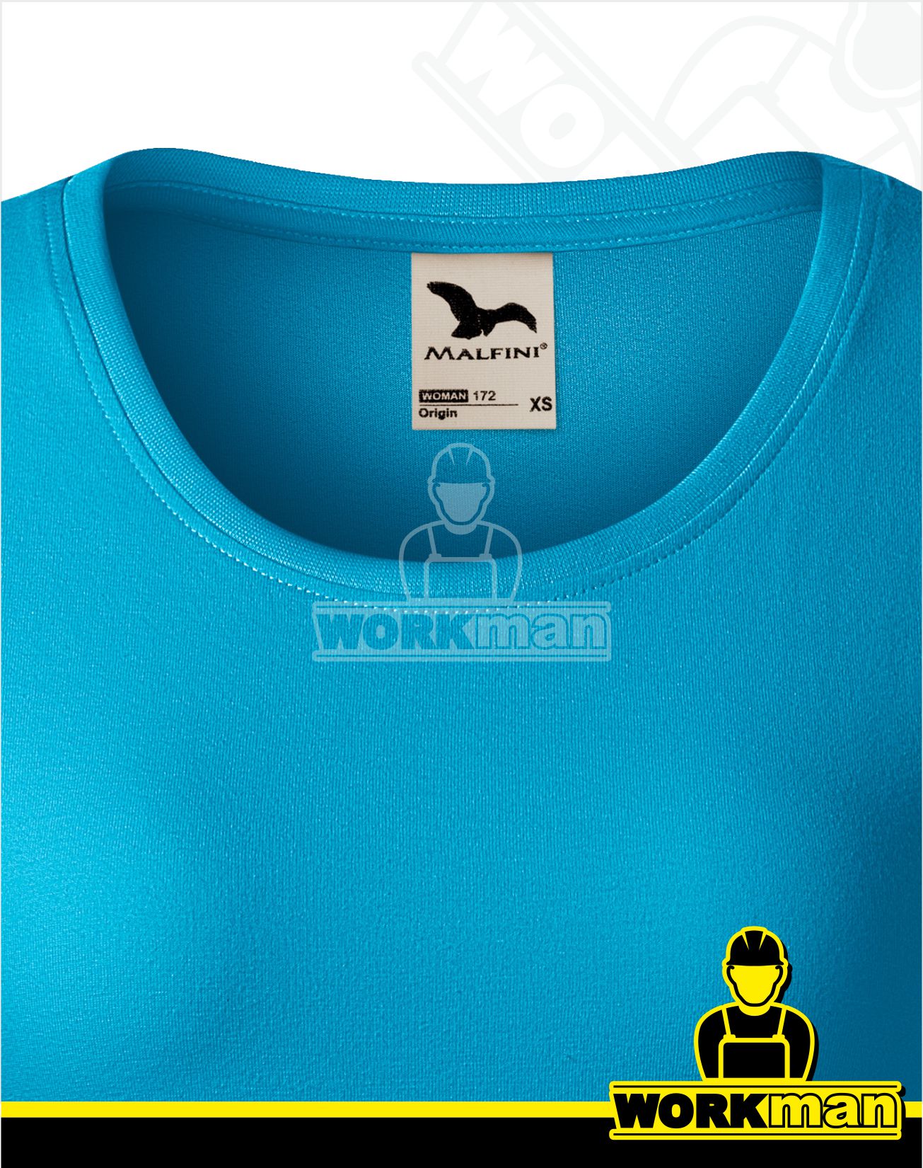 Dámske tričko s organickej bavlny ORIGIN Malfini