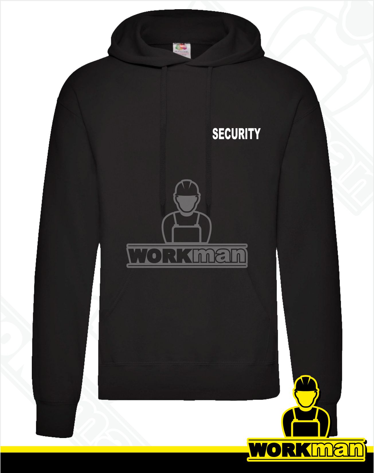 Pánska mikina s kapucňou SECURITY 280g