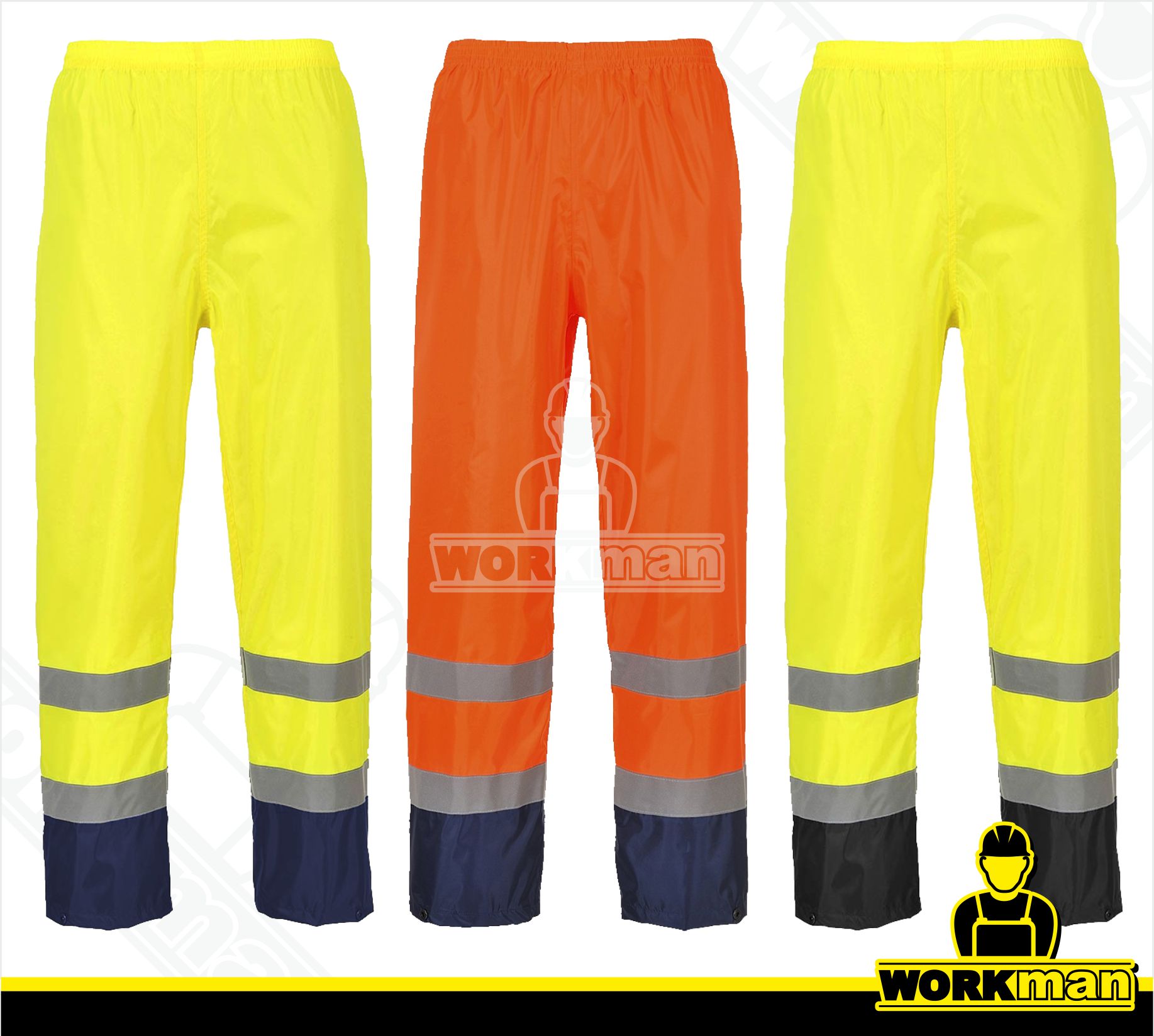 Reflexné nepremokavé nohavice H444 Portwest