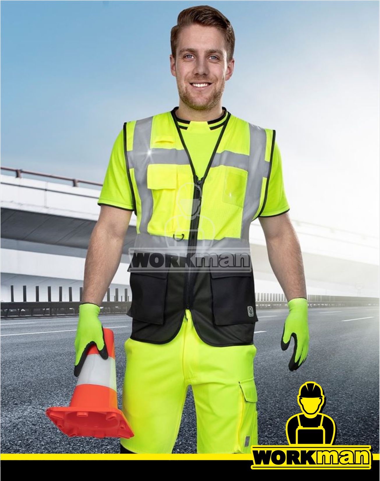 Vzdušná reflexná manažérska vesta SIGNAL Ardon