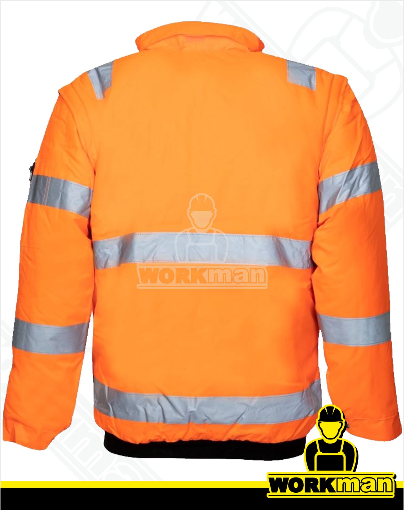 Zateplená reflexná bunda HOWARD 2v1 Ardon