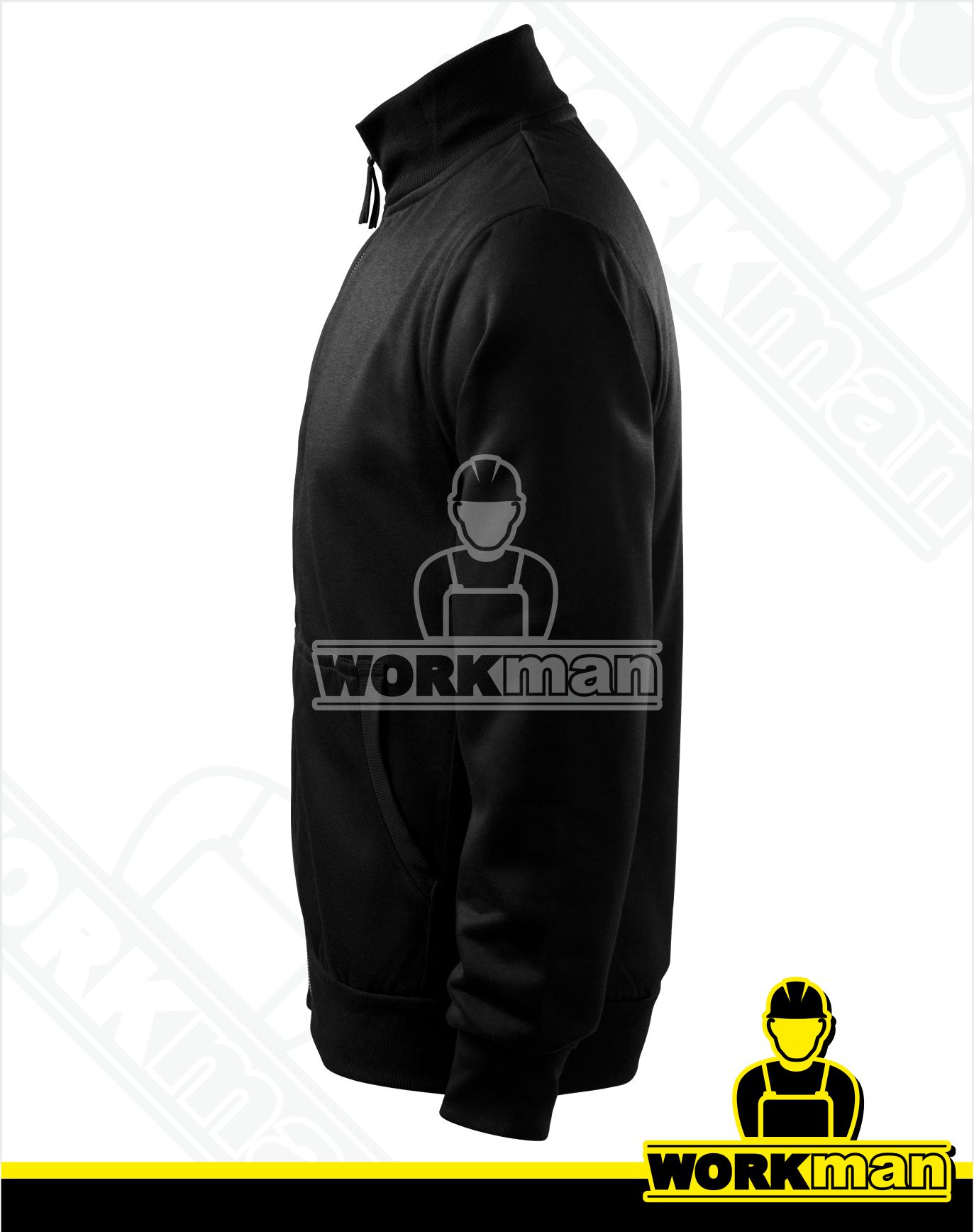 Pánska mikina ADVENTURE Malfini čierna