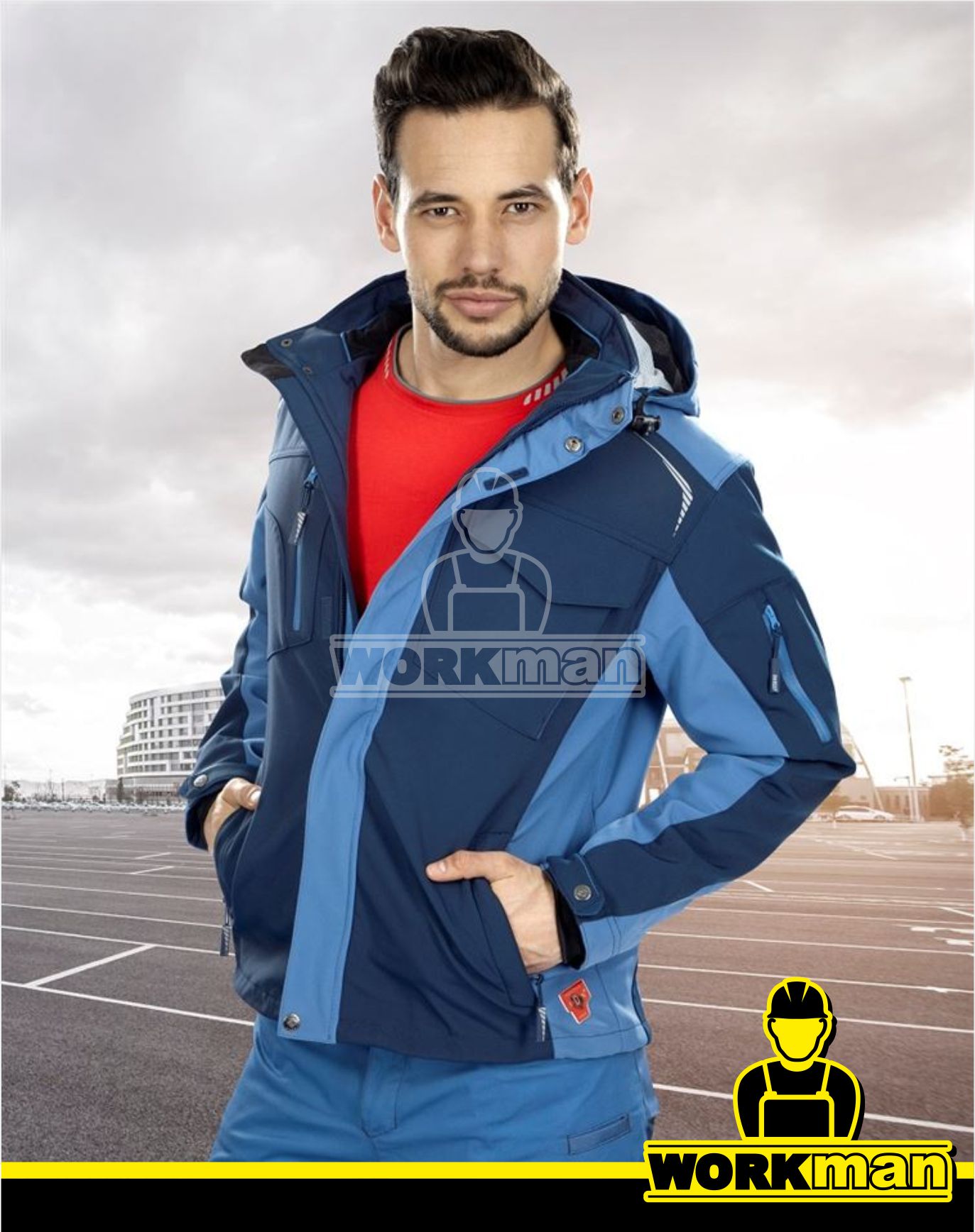 Pánska softshellová bunda R8ED 01 Ardon
