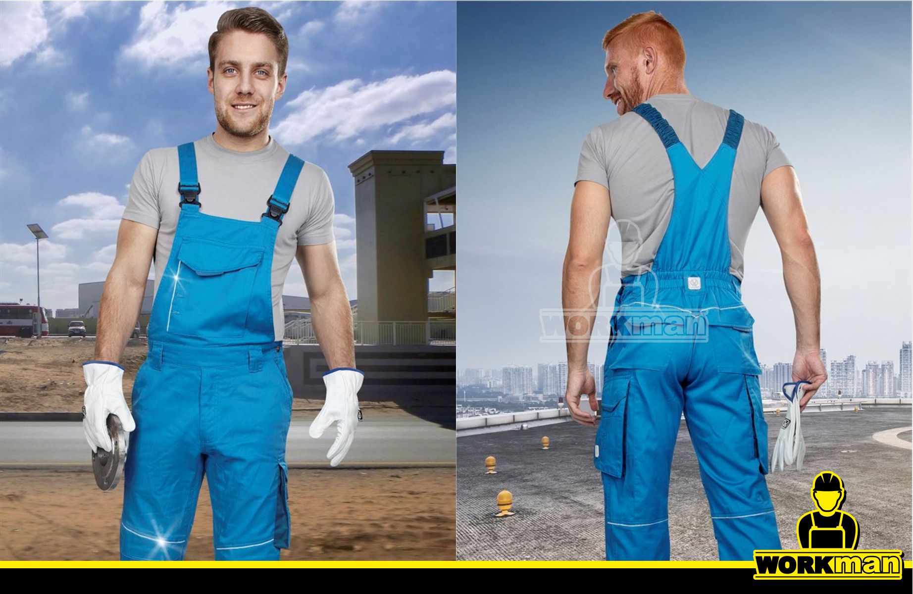 Montérkové nohavice SUMMER s náprsenkou Ardon