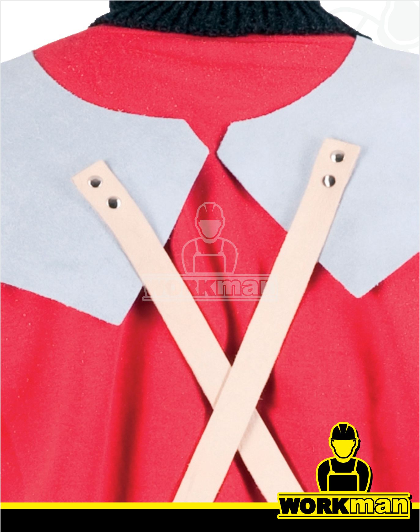 Zváračská kožená zástera LASCAR Červa