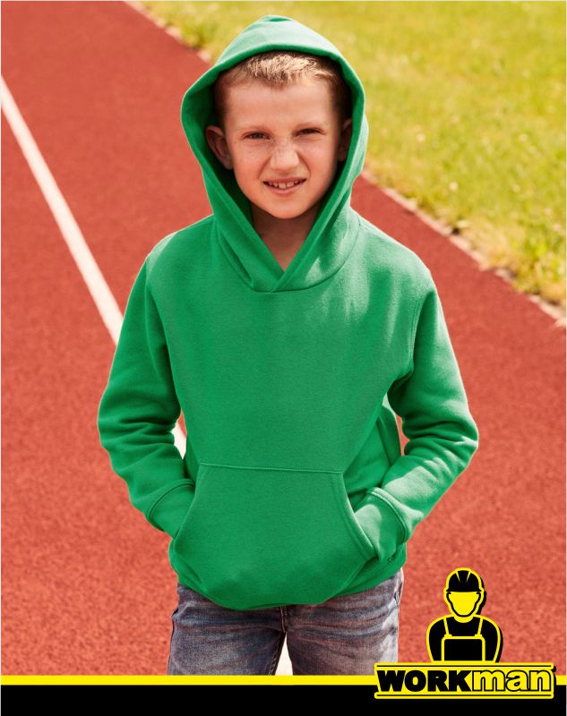 Detská mikina s kapucňou CLASSIC KIDS HOODED SWEAT Fruit of the Loom
