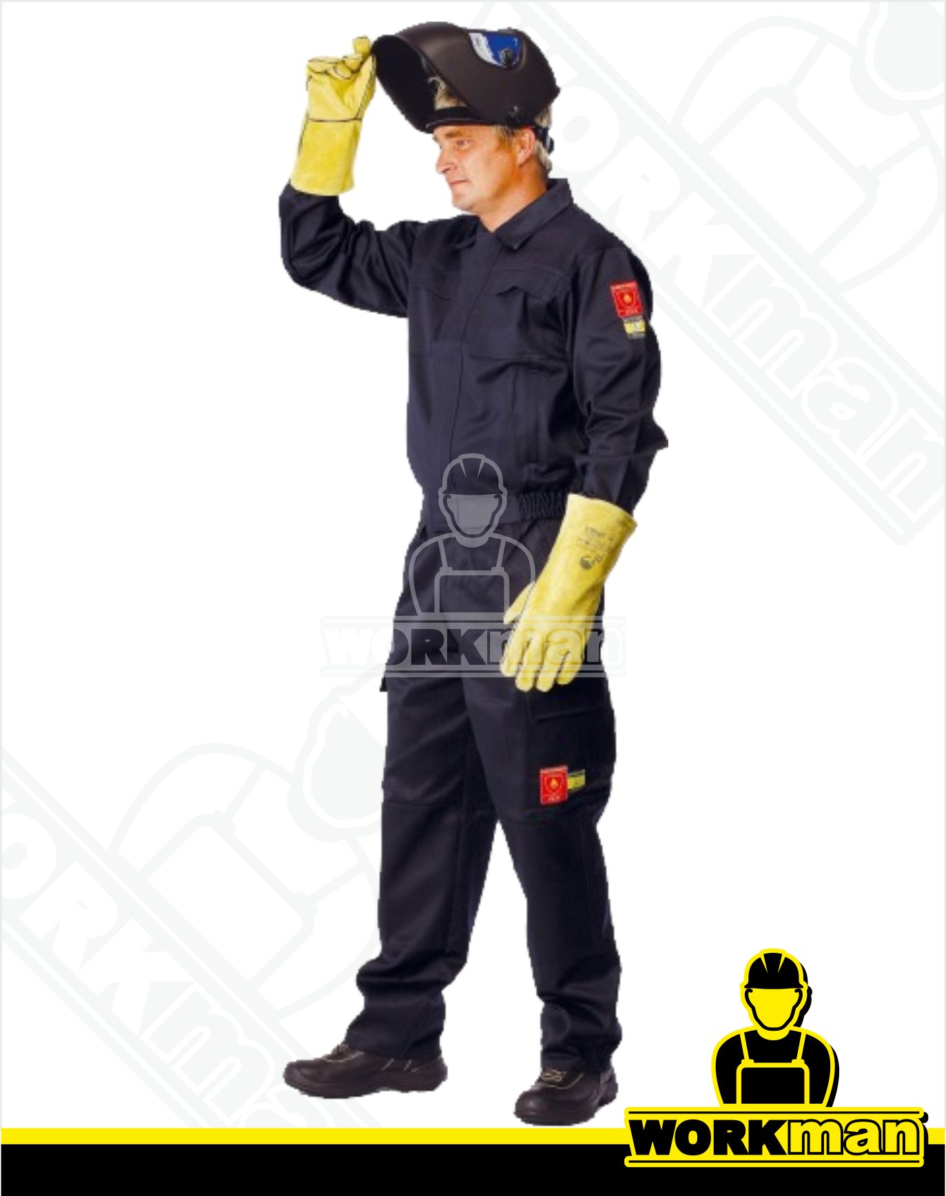 Antistatická bunda s nehorľavou úpravou COEN Červa