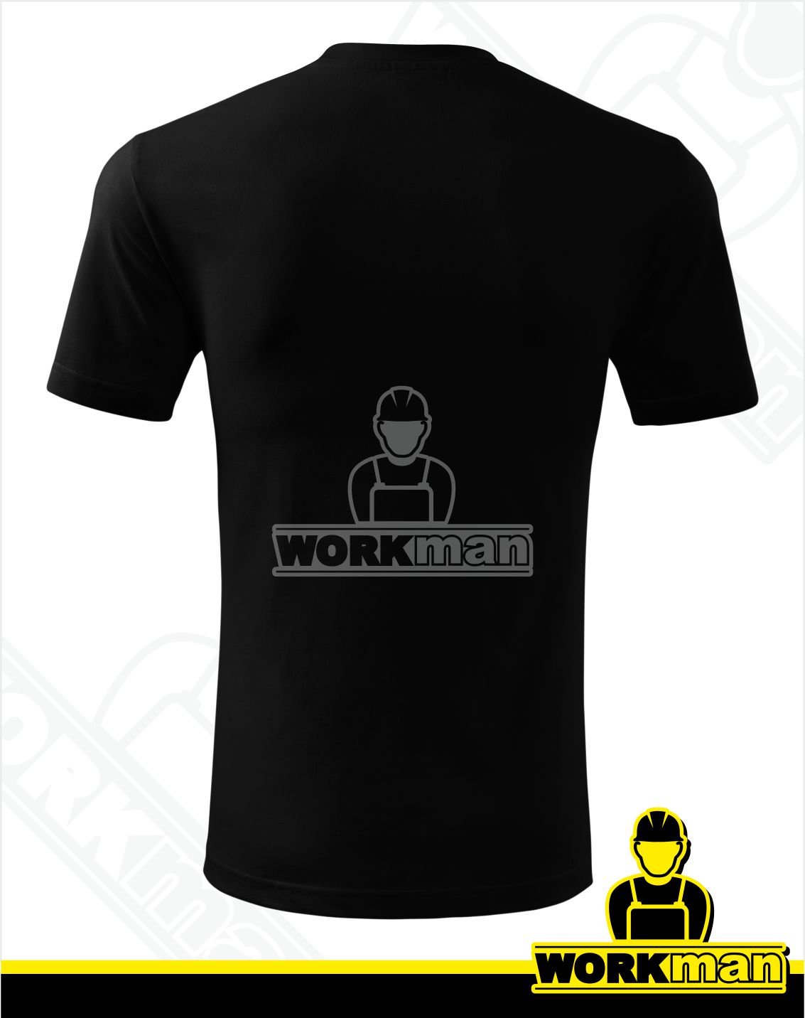 Pánske tričko CLASSIC NEW Malfini čierna