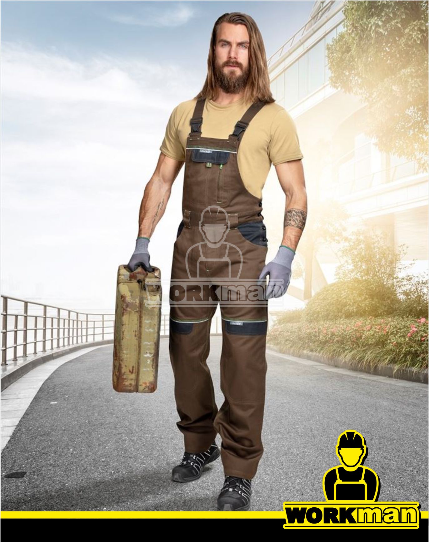 Montérkové nohavice COOL TREND s náprsenkou Ardon