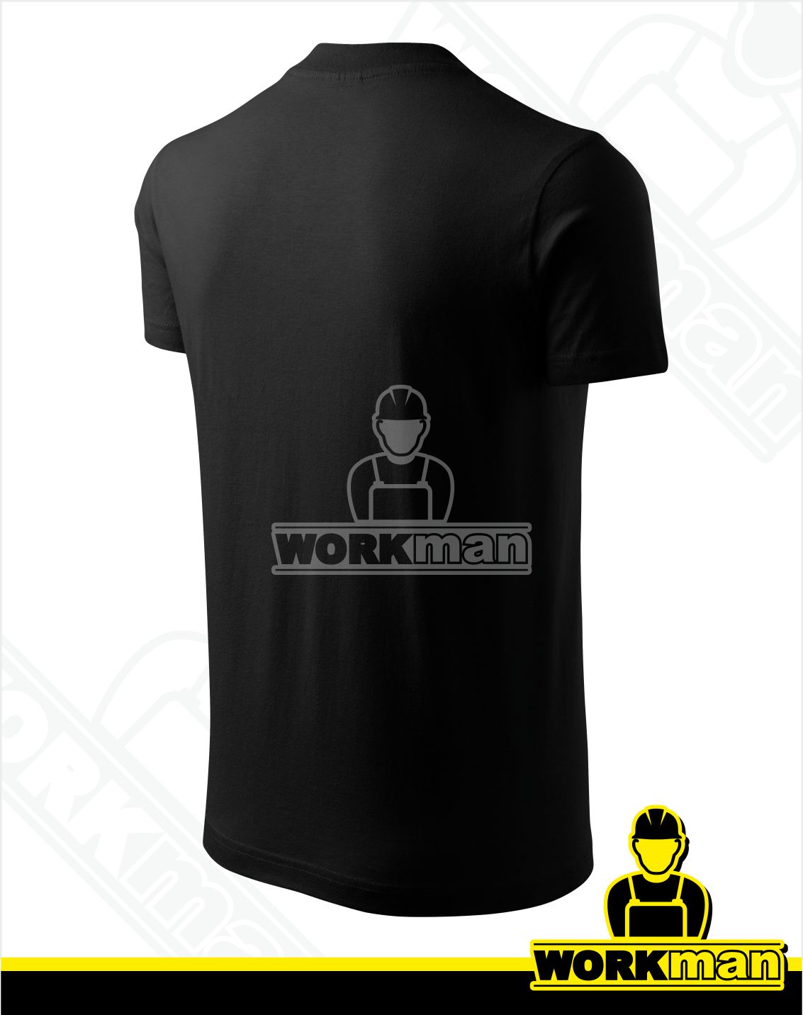 Pánske tričko V-NECK Malfini čierna