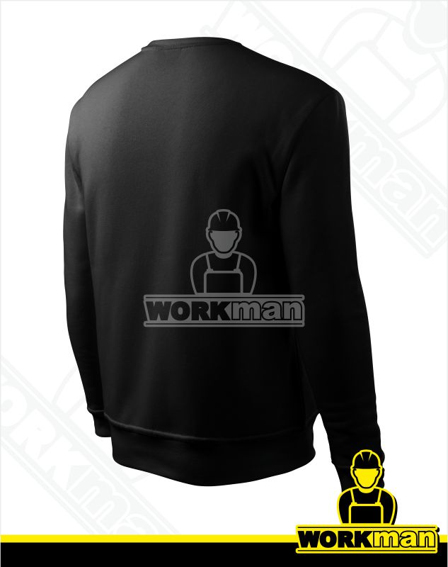 Pánska mikina ESSENTIAL Malfini čierna