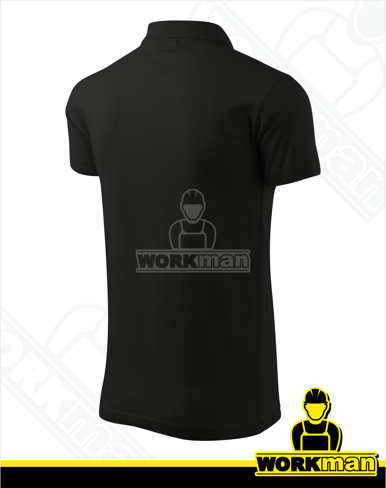 Pánska polokošeľa SINGLE J. Malfini čierna