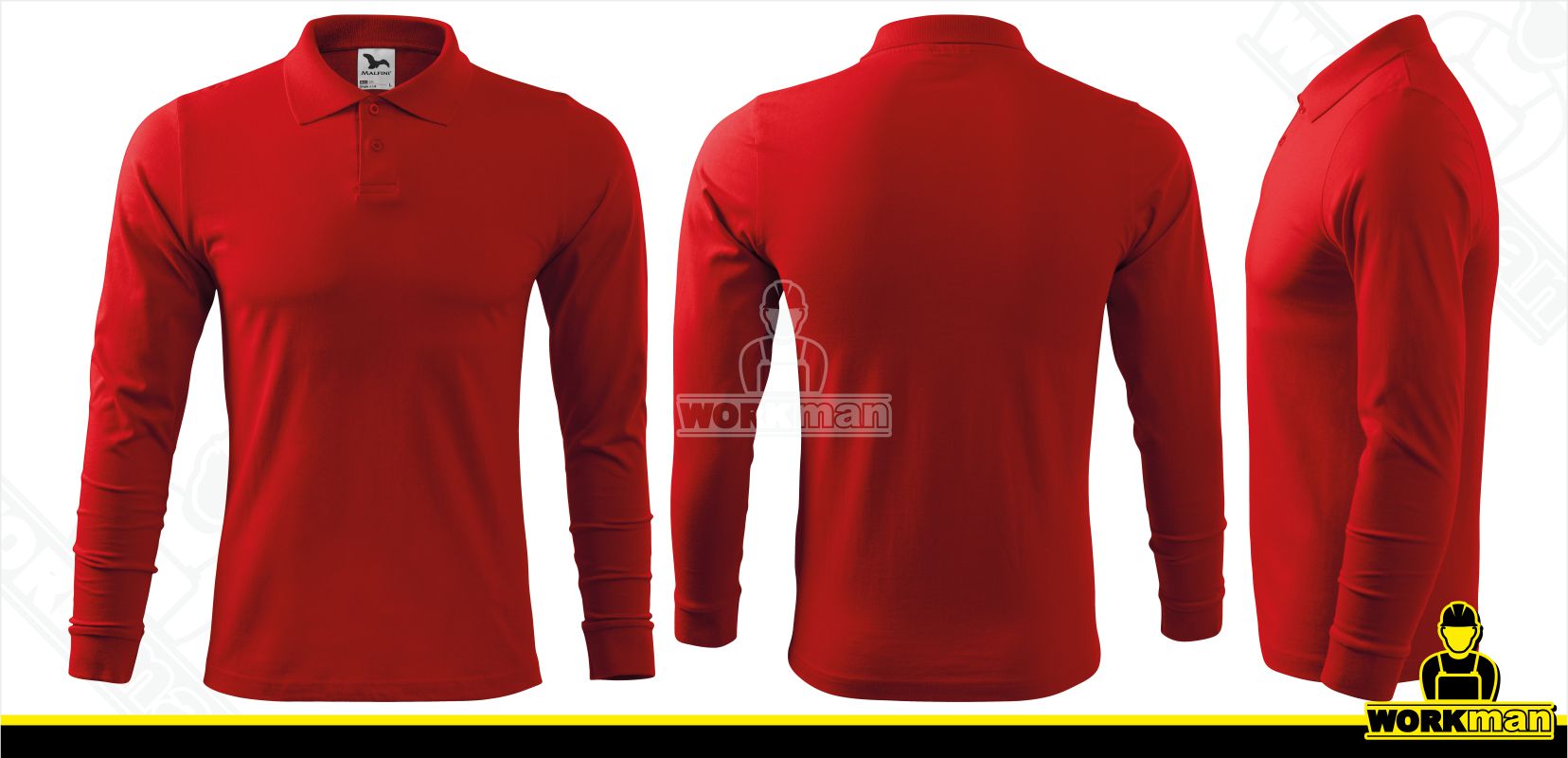 Pánska polokošeľa SINGLE J. LS Malfini