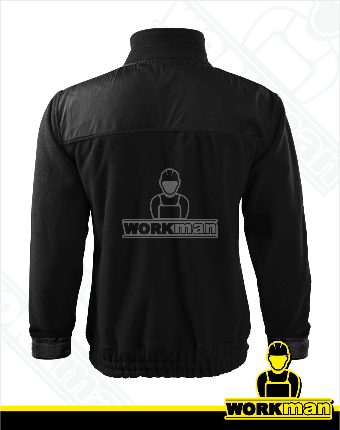 Fleece bunda unisex HI-Q Rimeck čierna