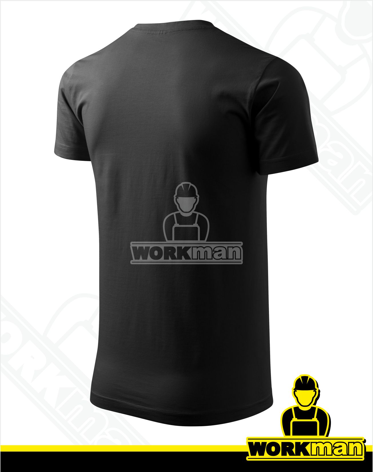 Unisex tričko HEAVY NEW Malfini čierna
