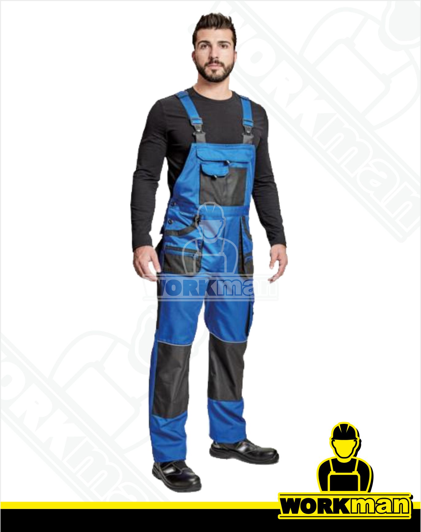 Montérkové nohavice BE-01-004 s náprsenkou F&F 