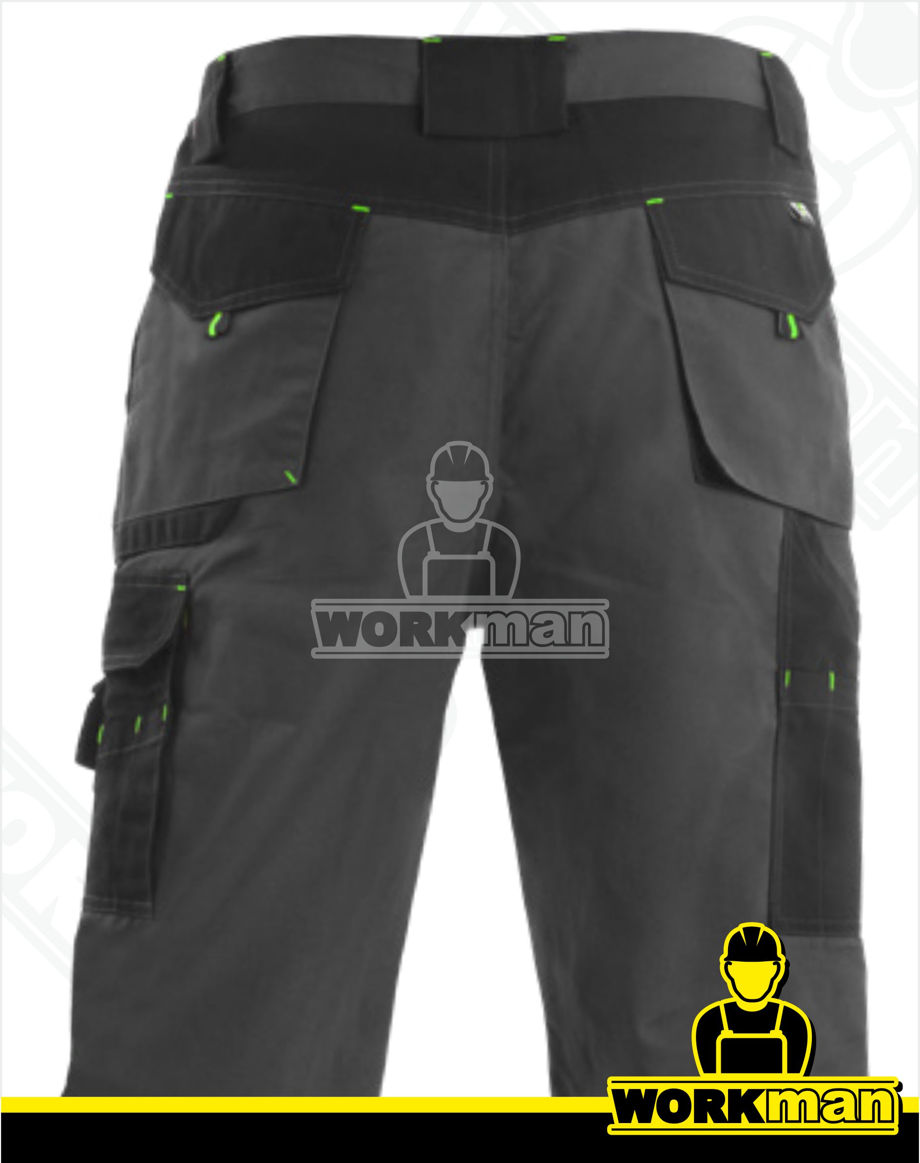 Montérkové nohavice SIRIUS NICOLAS do pásu Cxs